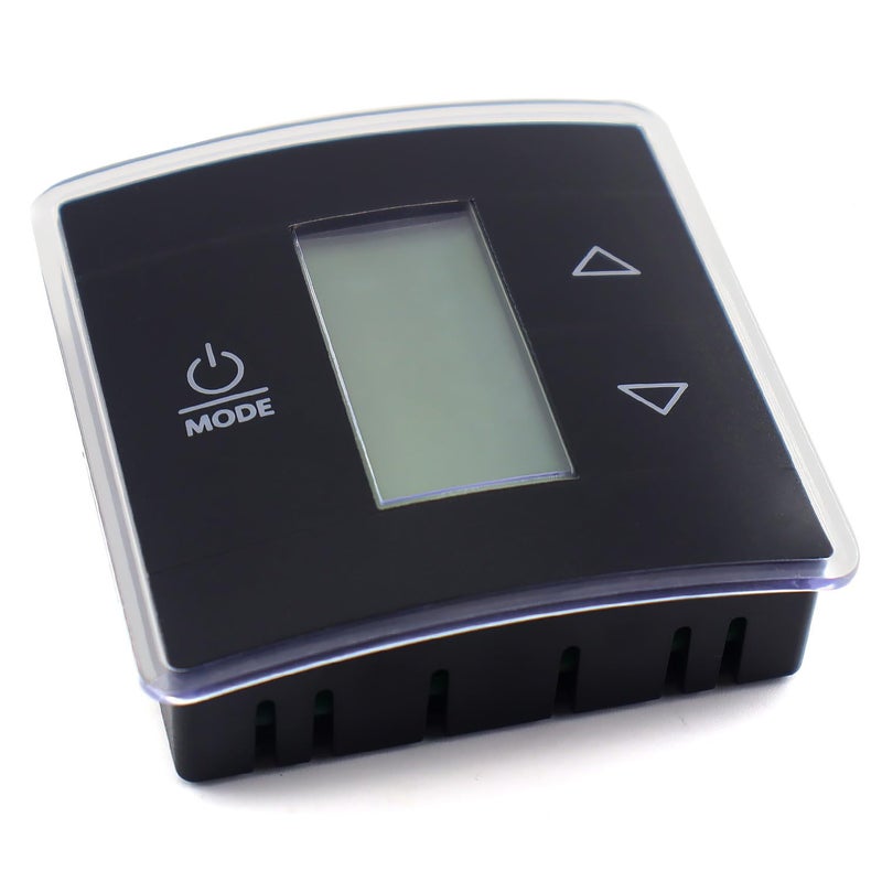 3316250.712 RV منطقة واحدة الجدار ترموستات لاستبدال Dometic لمكيفات RV/التخييم الأزرق الخلفية شاشة الكريستال السائل الأسود 3-سلك - Image 1